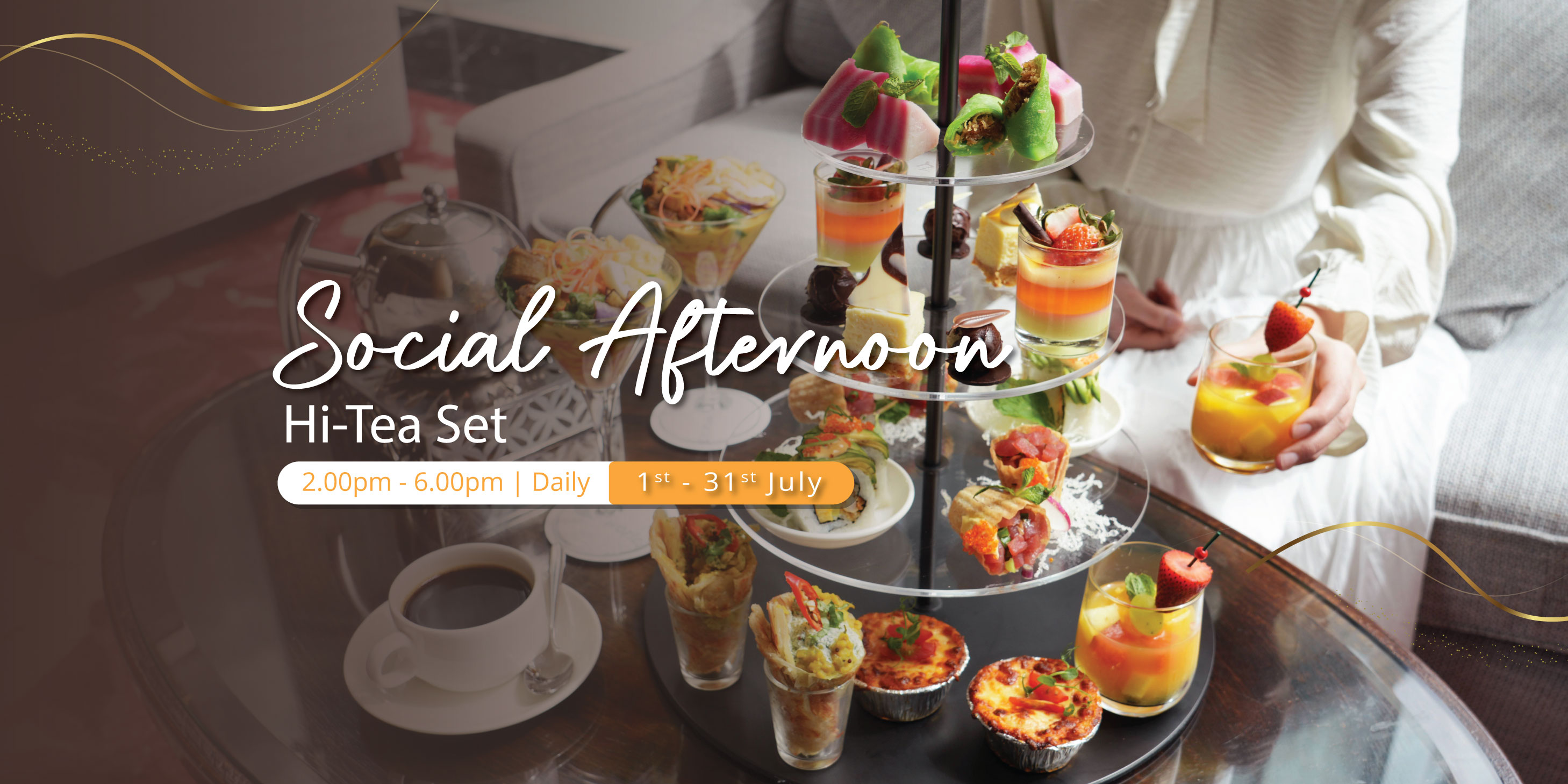 Social afternoon Tea Set